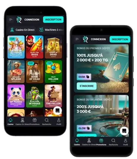 BetRiviera Casino d'application